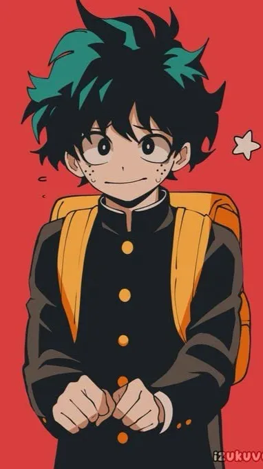 ai character: Deku ~ hurt background