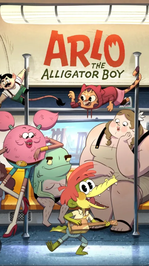 ai character: Arlo the Alligator background