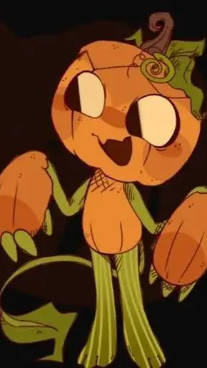 ai character: Gourdy background