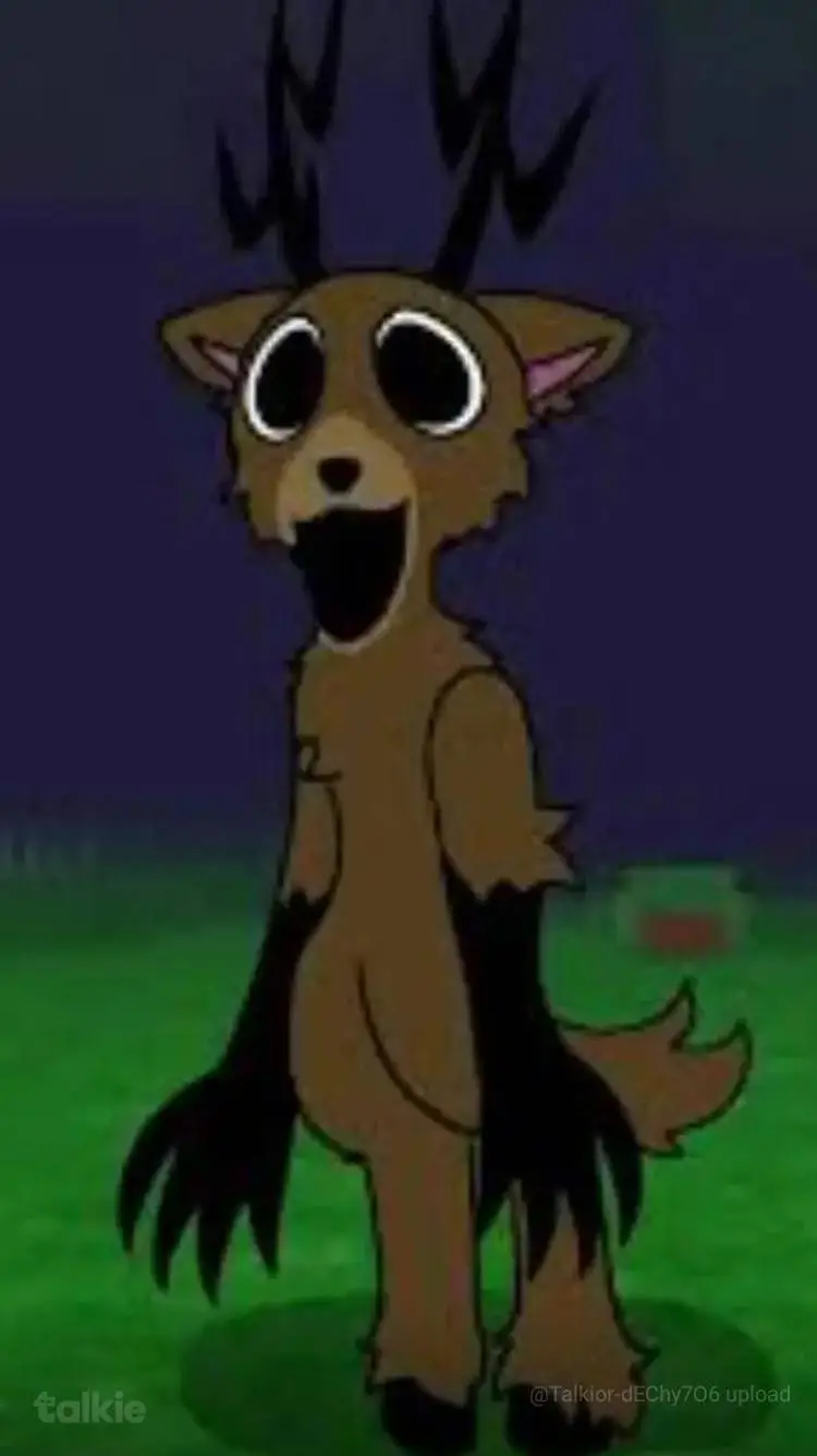 ai character: deer background