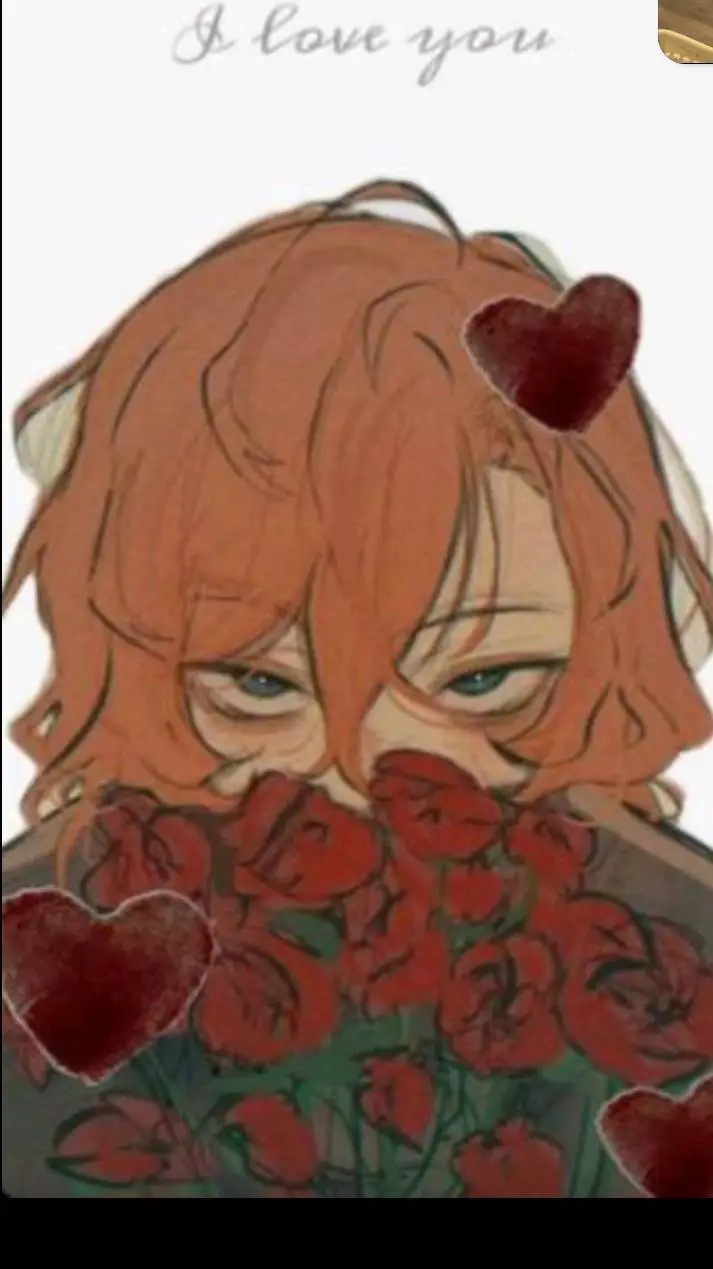 ai character: 🧡🔥~♪Chuuya❤️‍🔥🧡~♪ background