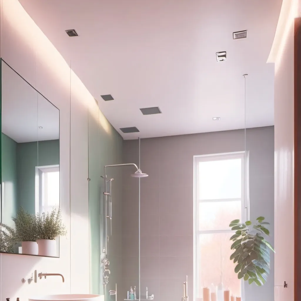 chat with ai character: bathroom