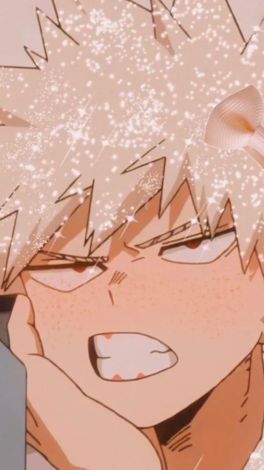 ai character: ￼Bakugo  background