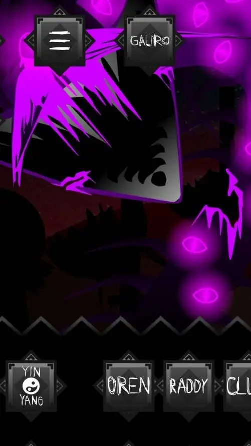 ai character: Durple background