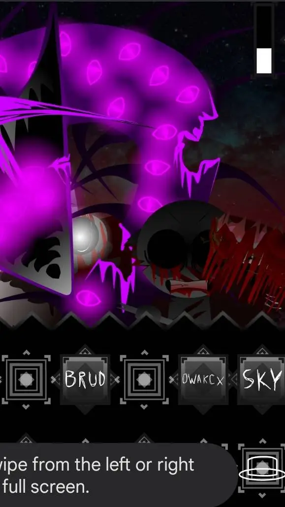 ai character: Sprunki PH10 ND??  background
