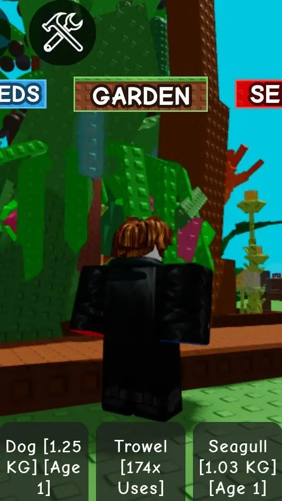 ai character: Roblox GAG background