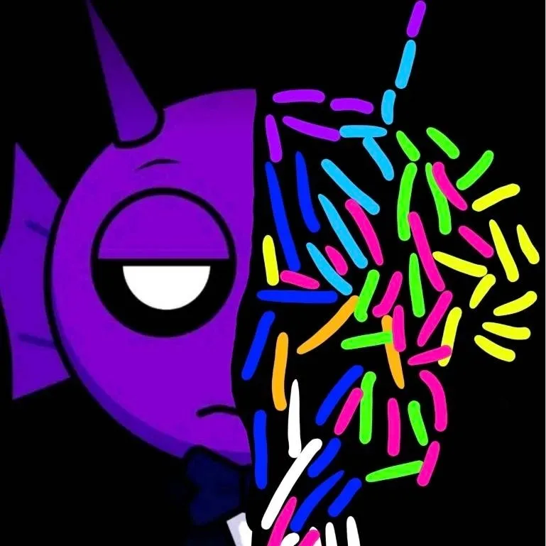 chat with ai character: Corrupted Durple