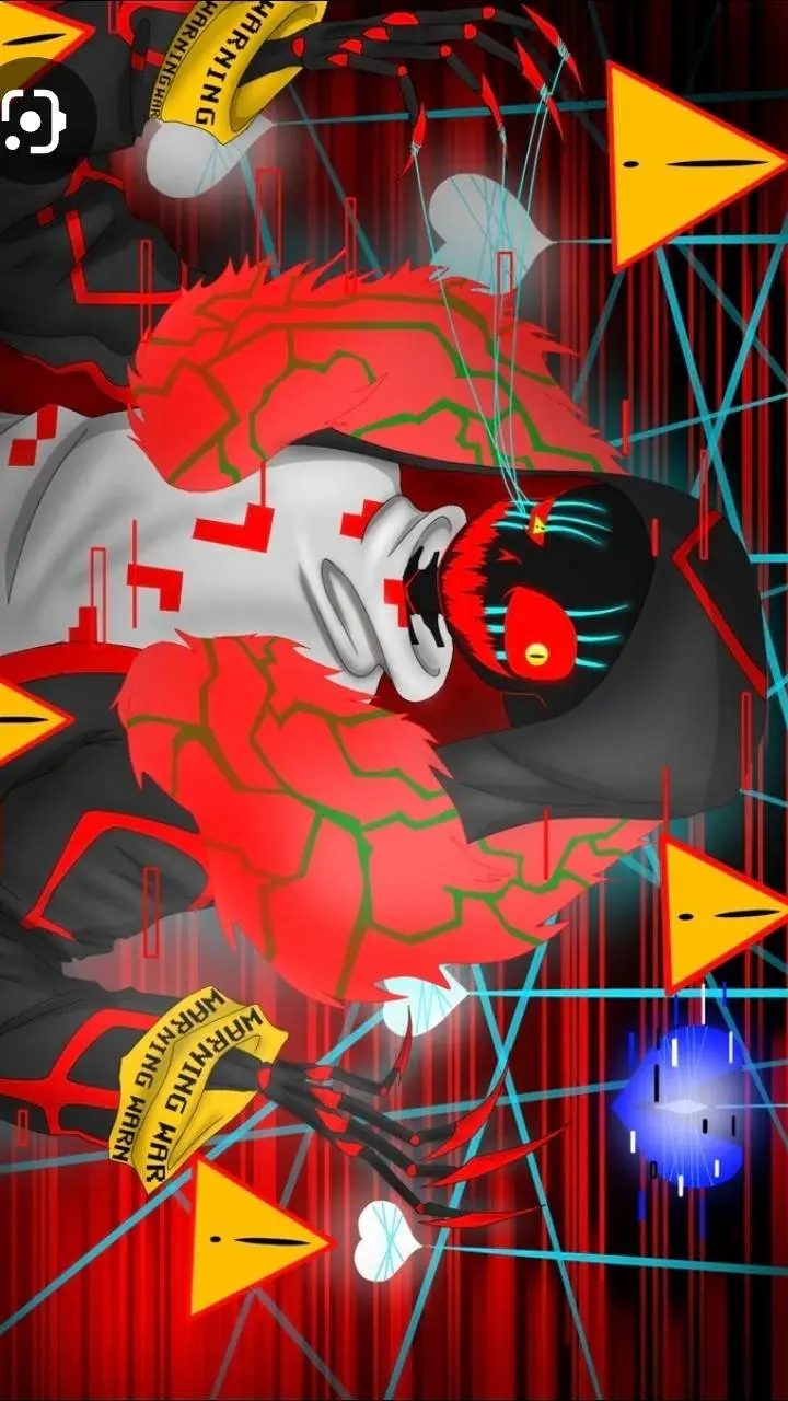 ai character: VIRUS404 background