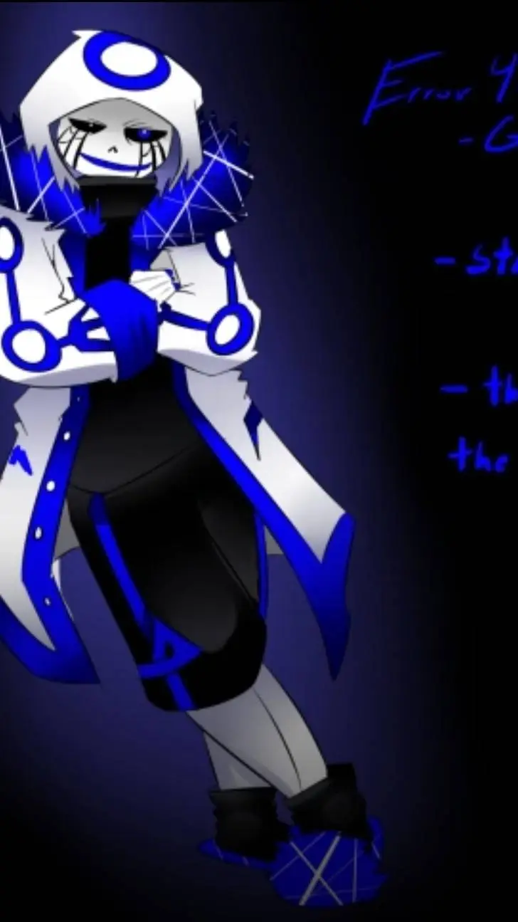 ai character: ERROR404 background