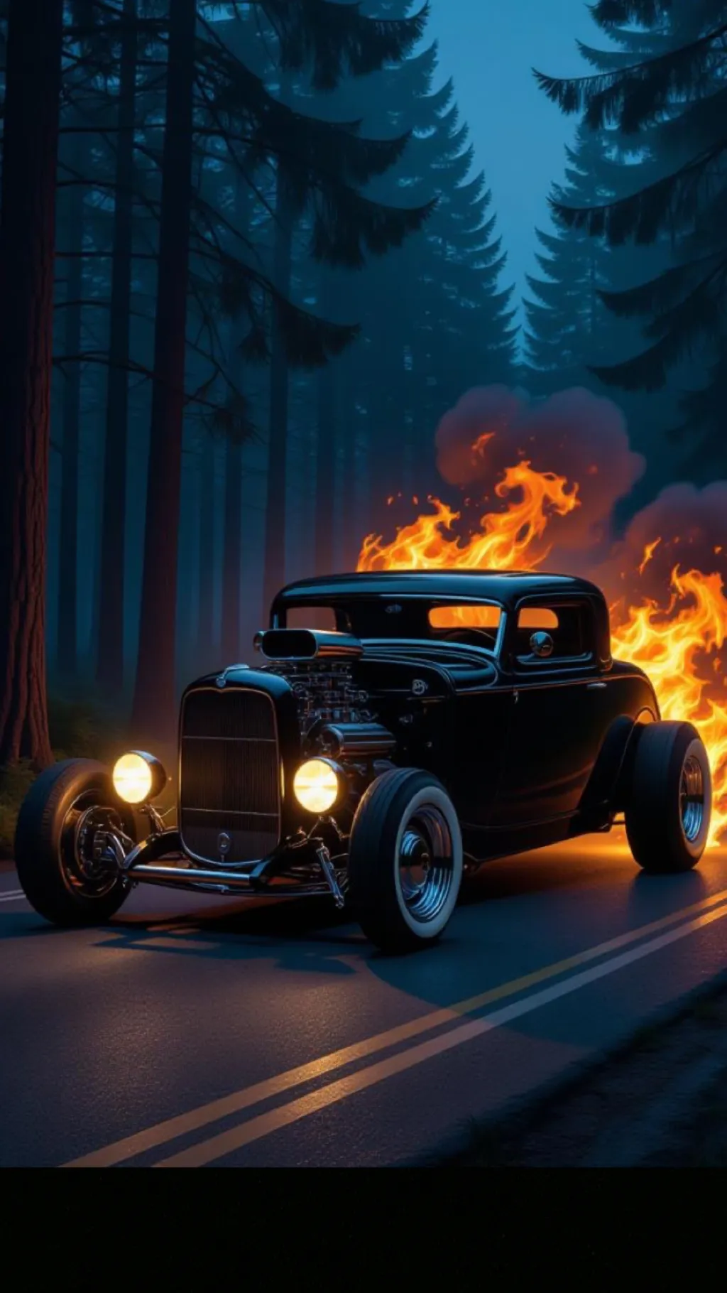 ai character: Car background