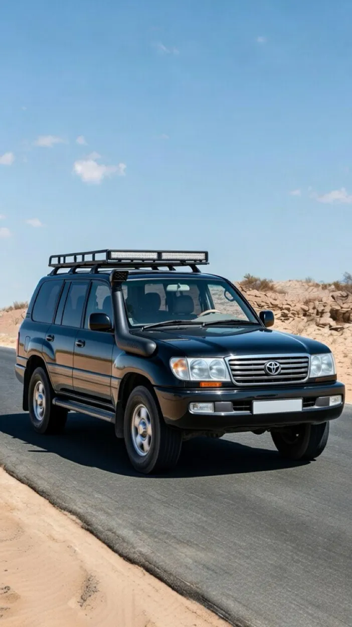 ai character: SUV background