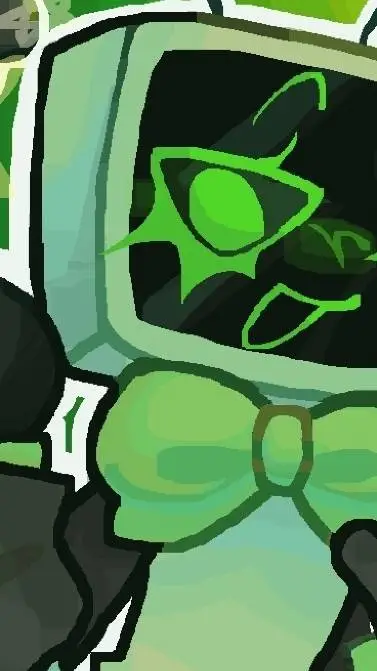 ai character: vee the tv girl  background