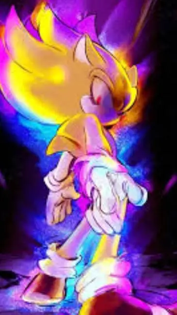 ai character: super sonic background