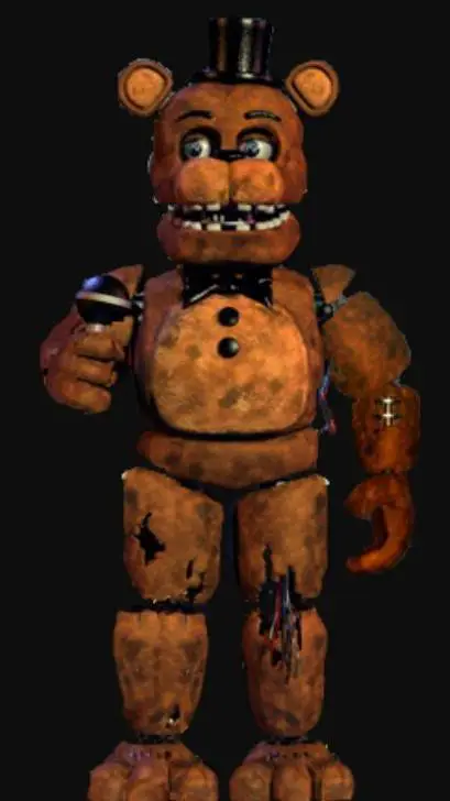 ai character: withered Freddy background