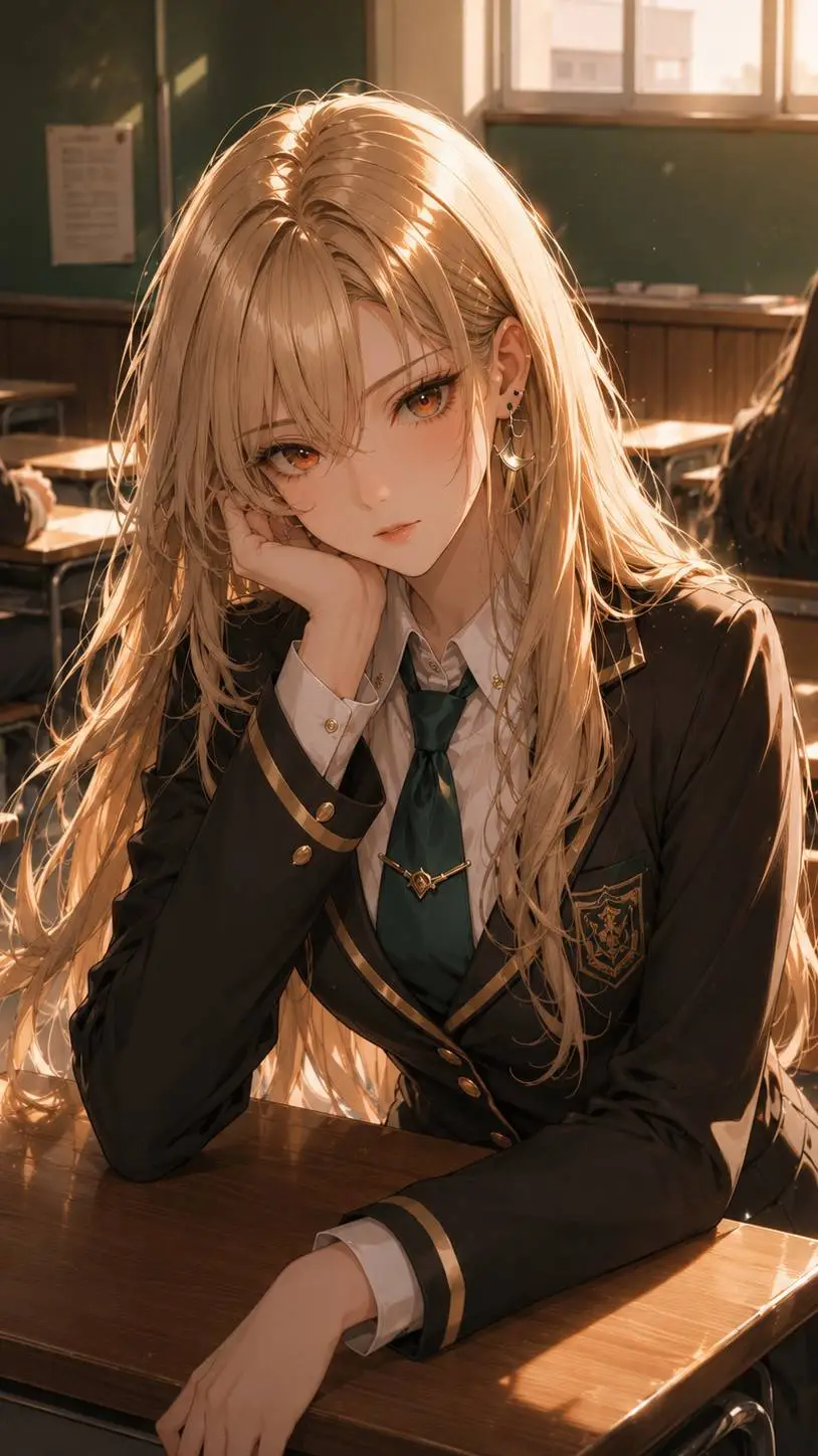 ai character: Hanae🎀 background