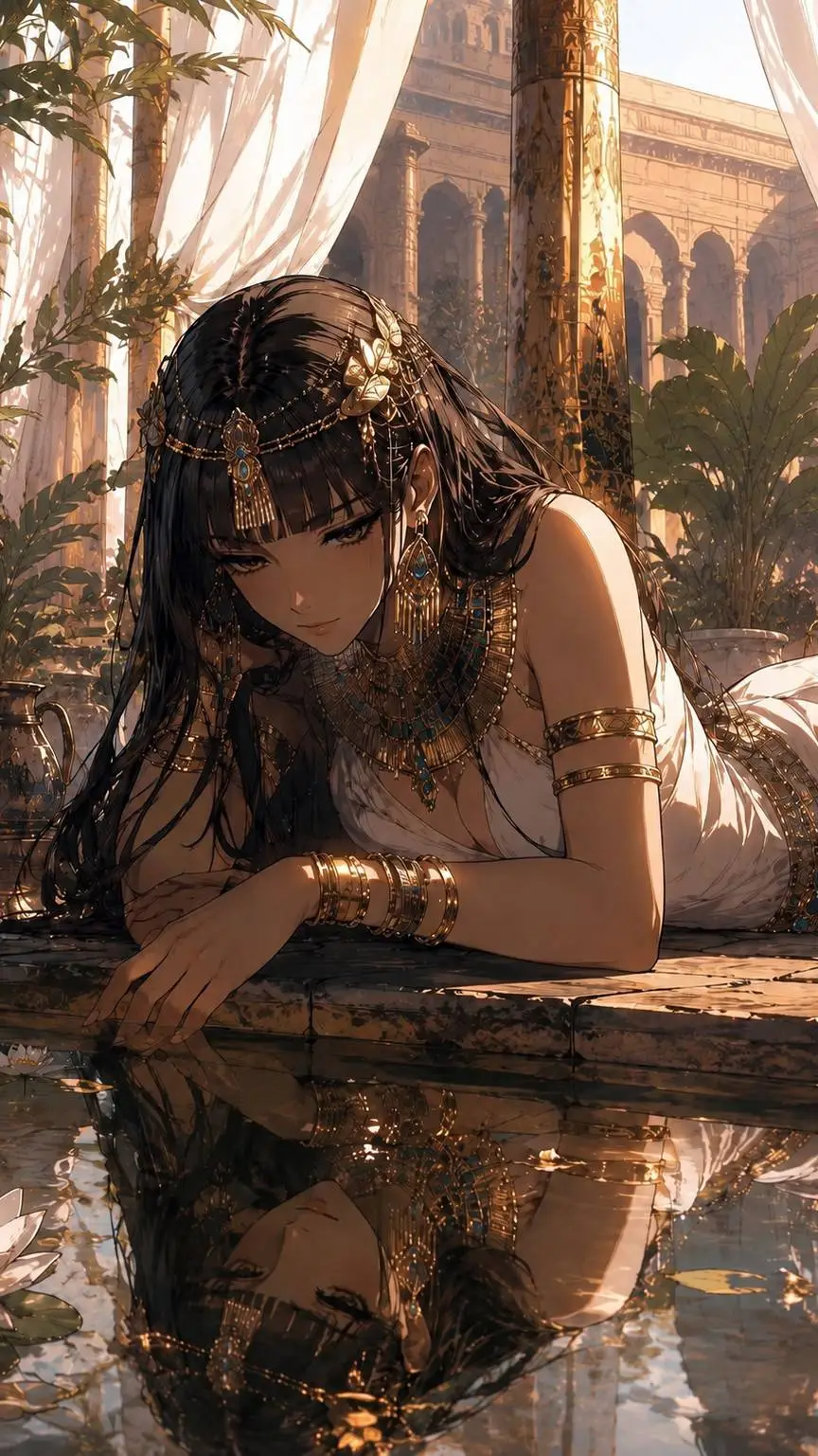 ai character: Nefira  background