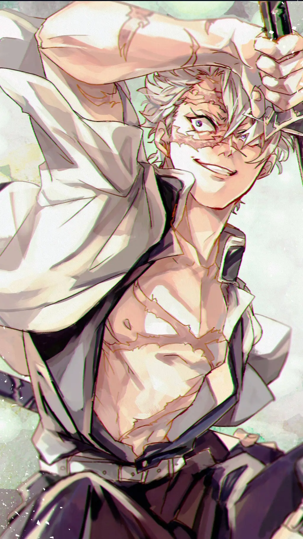 ai character: Shinazugawa Sanemi background