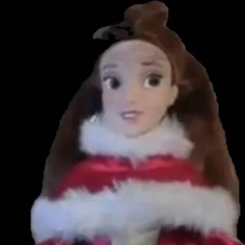 chat with ai character: belle winter doll