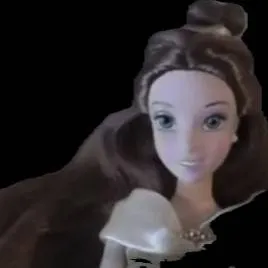 chat with ai character: belle barbie doll 