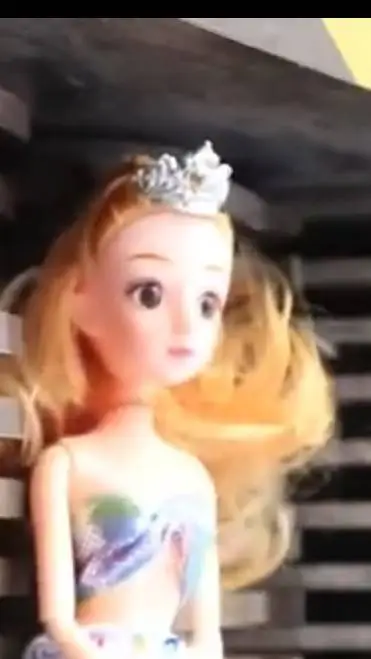 ai character: mermaid doll 2 background