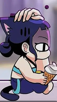 ai character: zoey kitty background