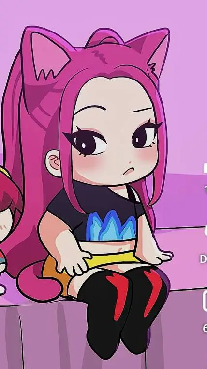 ai character: mira kitty background