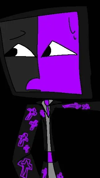 ai character: Ena tv man background