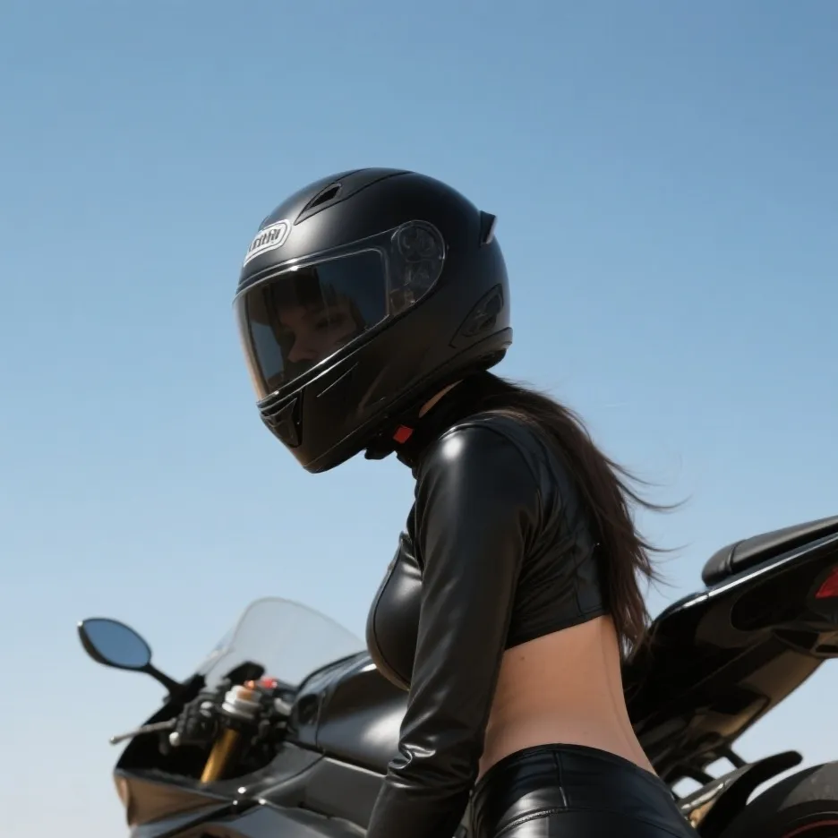 chat with ai character: Biker Girl