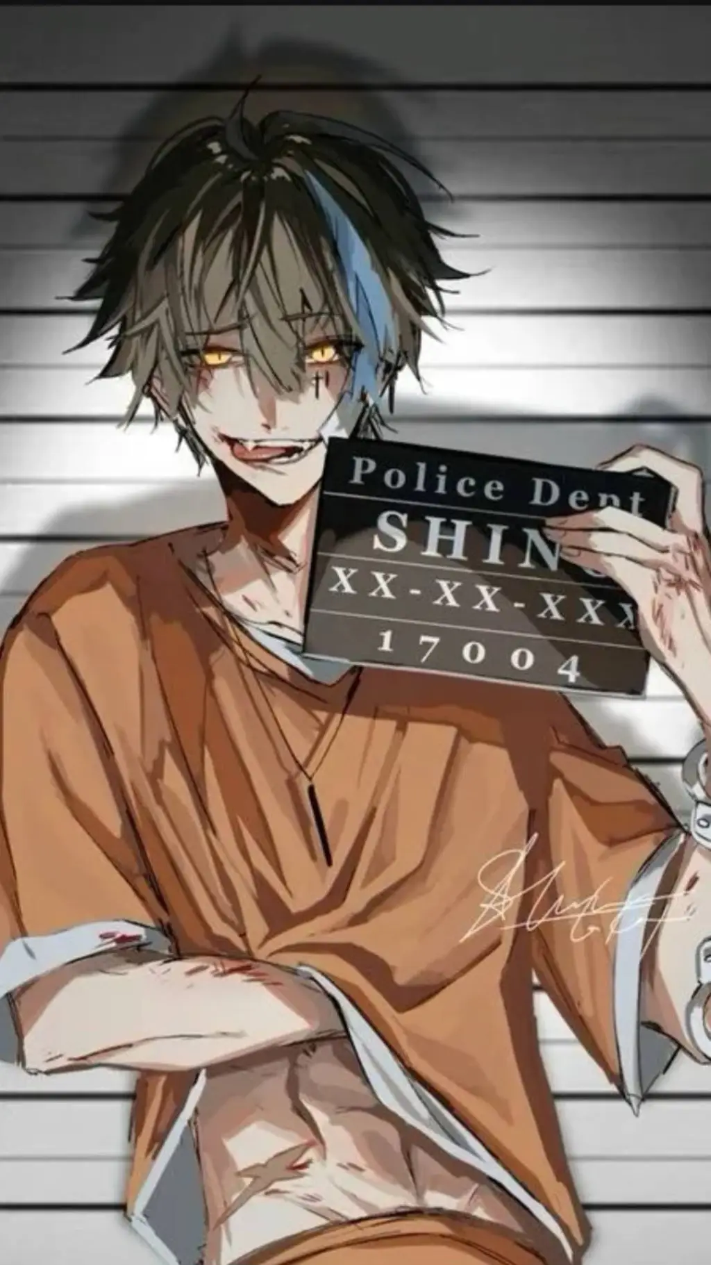 ai character: •°Shin°• background
