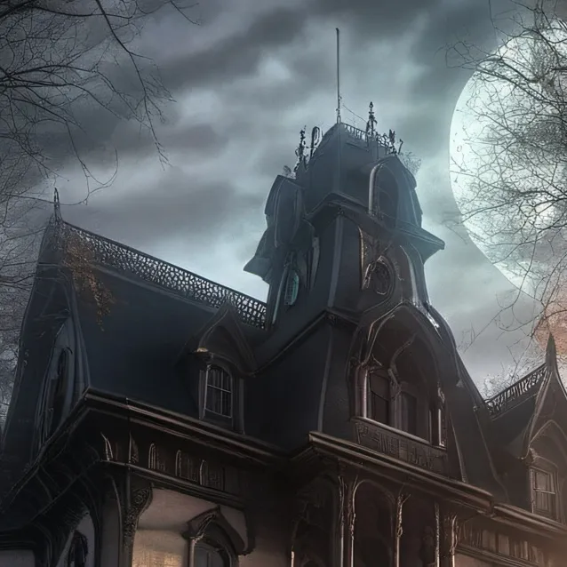 chat with ai character: Haunted House
