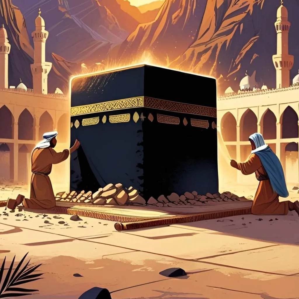 chat with ai character: Construire la 🕋