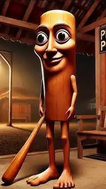 ai character: Tung Tung Sahur background