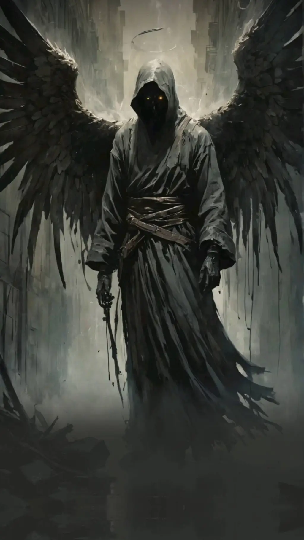 ai character: La mort ☠ background