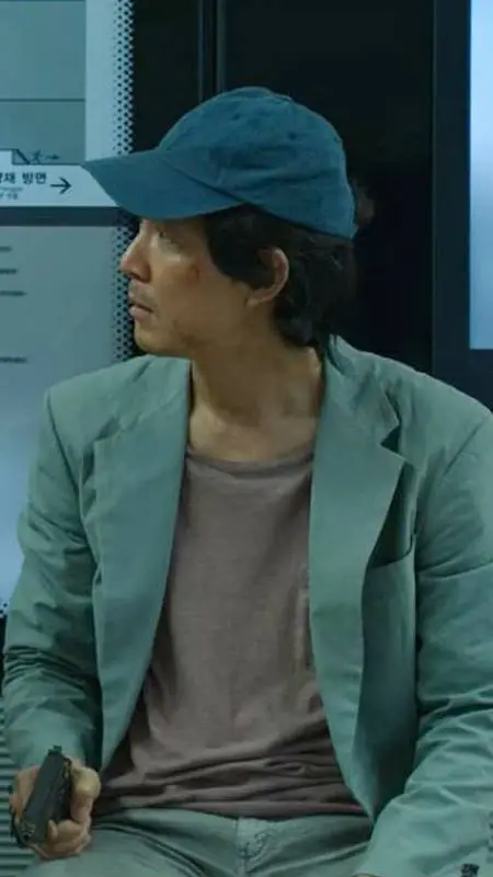 ai character: Gi-hun  background