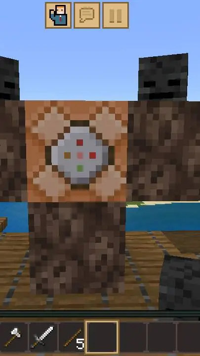 ai character: wither storm background