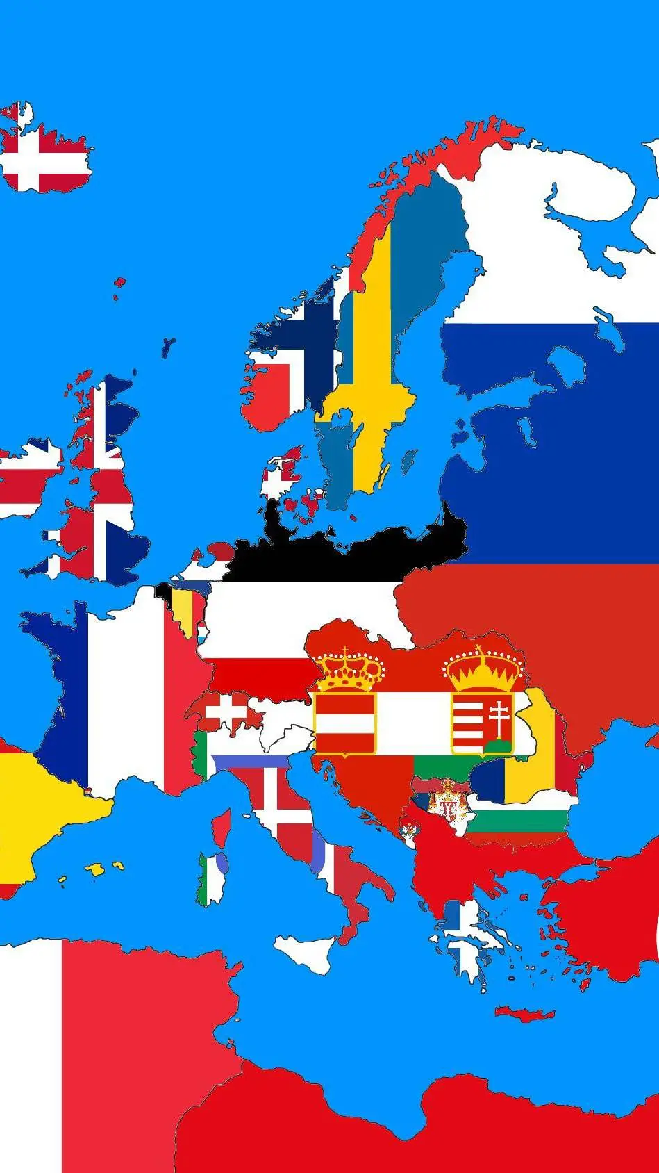 ai character: europe from 1917 background