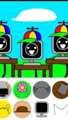 ai character: Mr fun computer 🖥️ background