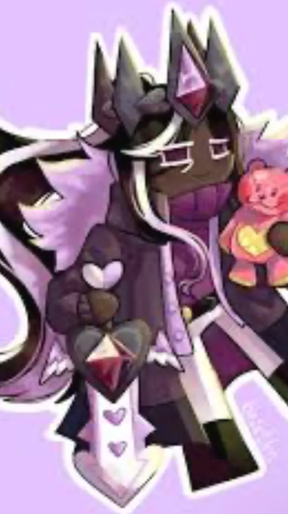 ai character: D4rk C4c40 background