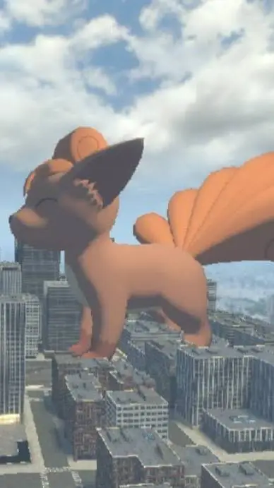 ai character: Vulta the g-vulpix background