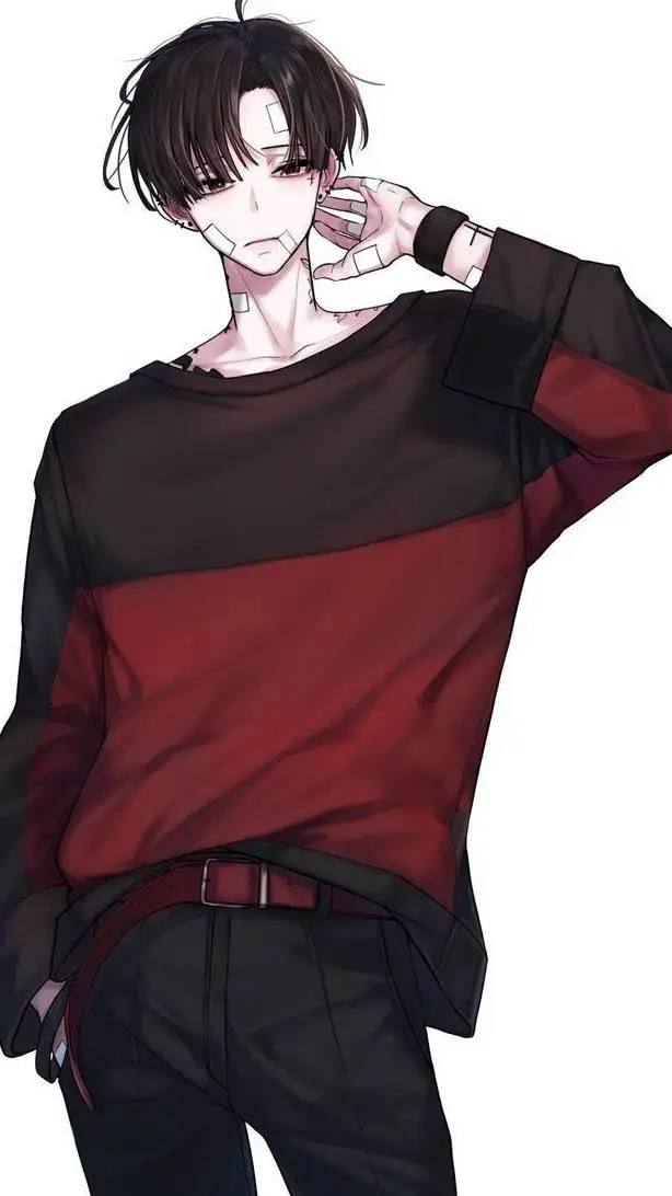 ai character: Ким.  background