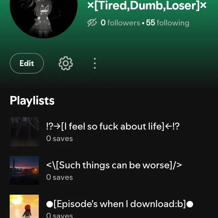 chat with ai character: Spotify Account