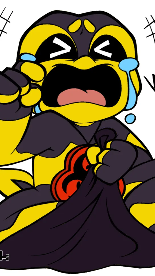 ai character: Baby icky licky  background