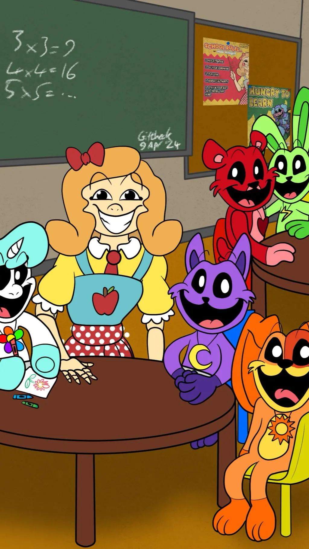 ai character: Sc school background