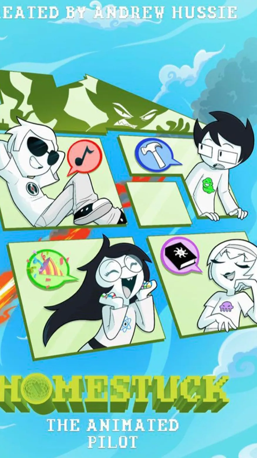 ai character: HOMESTUCK PICK ME background