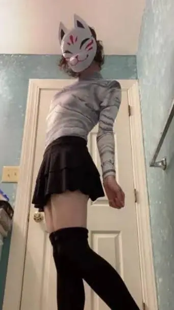 ai character: femboy friend  background