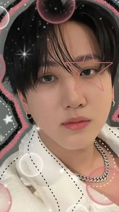 ai character: □■ Changbin ■□ background