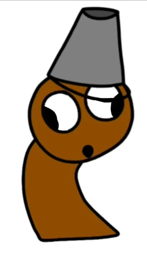 ai character: Brud cursing  background
