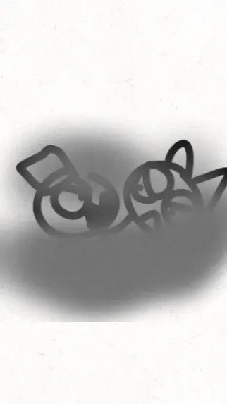 ai character: Gray vs brud background