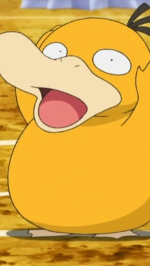 ai character: PSYDUCK  background