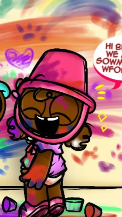 ai character: Brittany  background